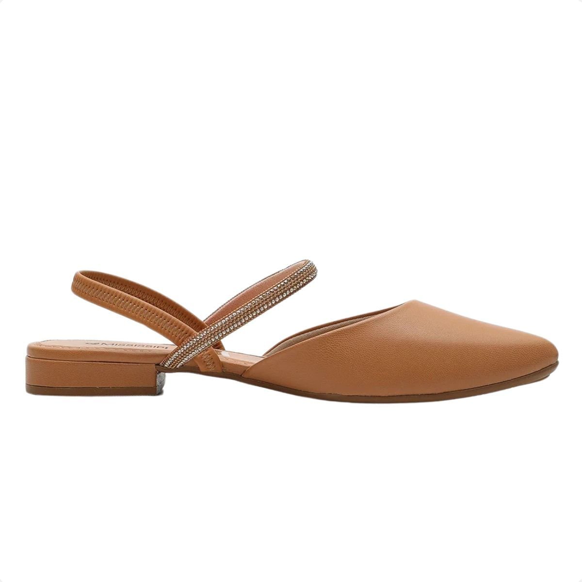 Sapato Fem Chanel Mississipi  Mb553-0004 Bege 3