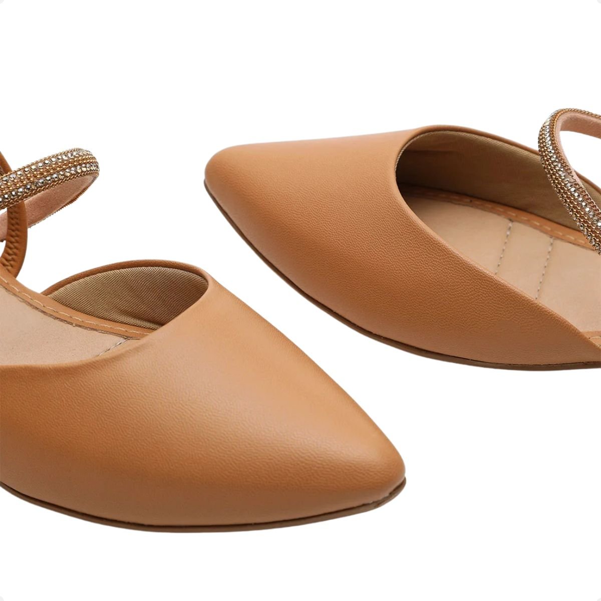 Sapato Fem Chanel Mississipi  Mb553-0004 Bege 6