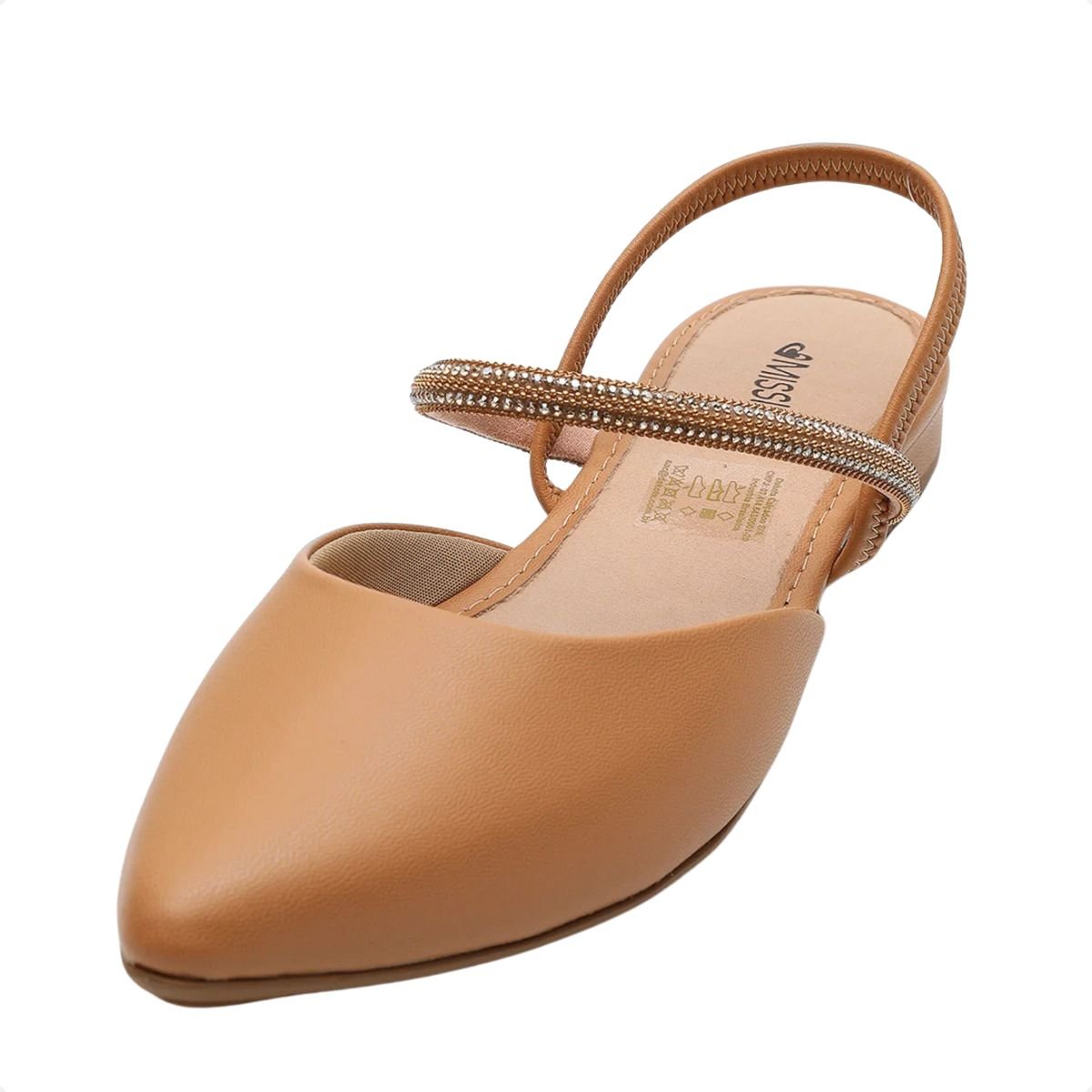 Sapato Fem Chanel Mississipi Mb553-0004 Bege 2