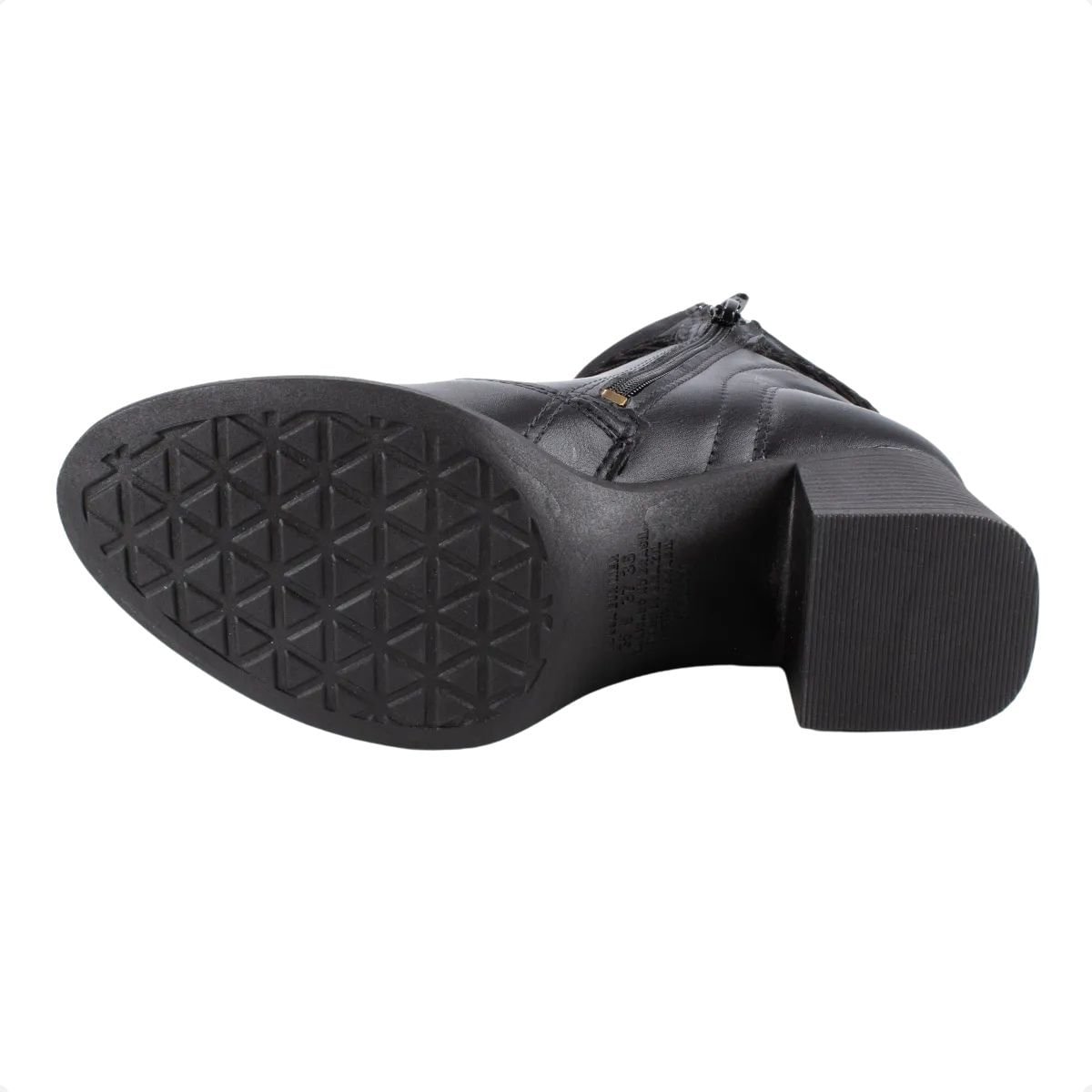 Bota Fem Cano Medio Mississipi Mc851 Preto 5