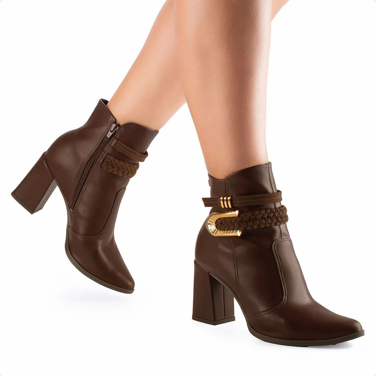 Bota Mississipi De Cano Curto Marrom Mississipi Marrom 7