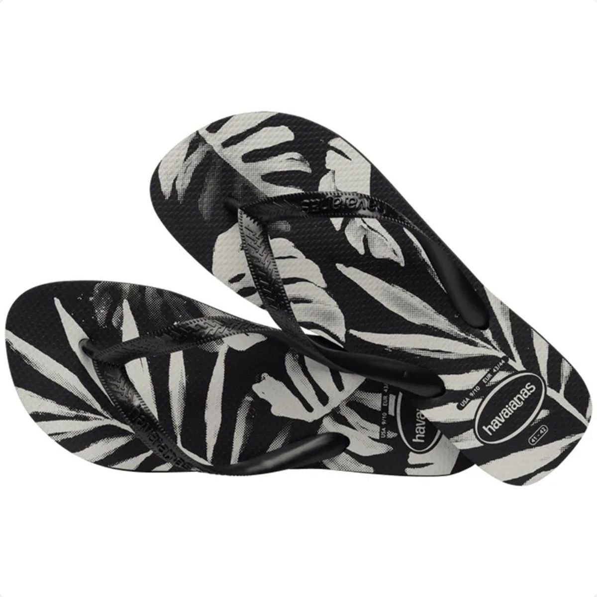 Chinelo Masculino Dedo Havaianas Aloha Preto Preto 3