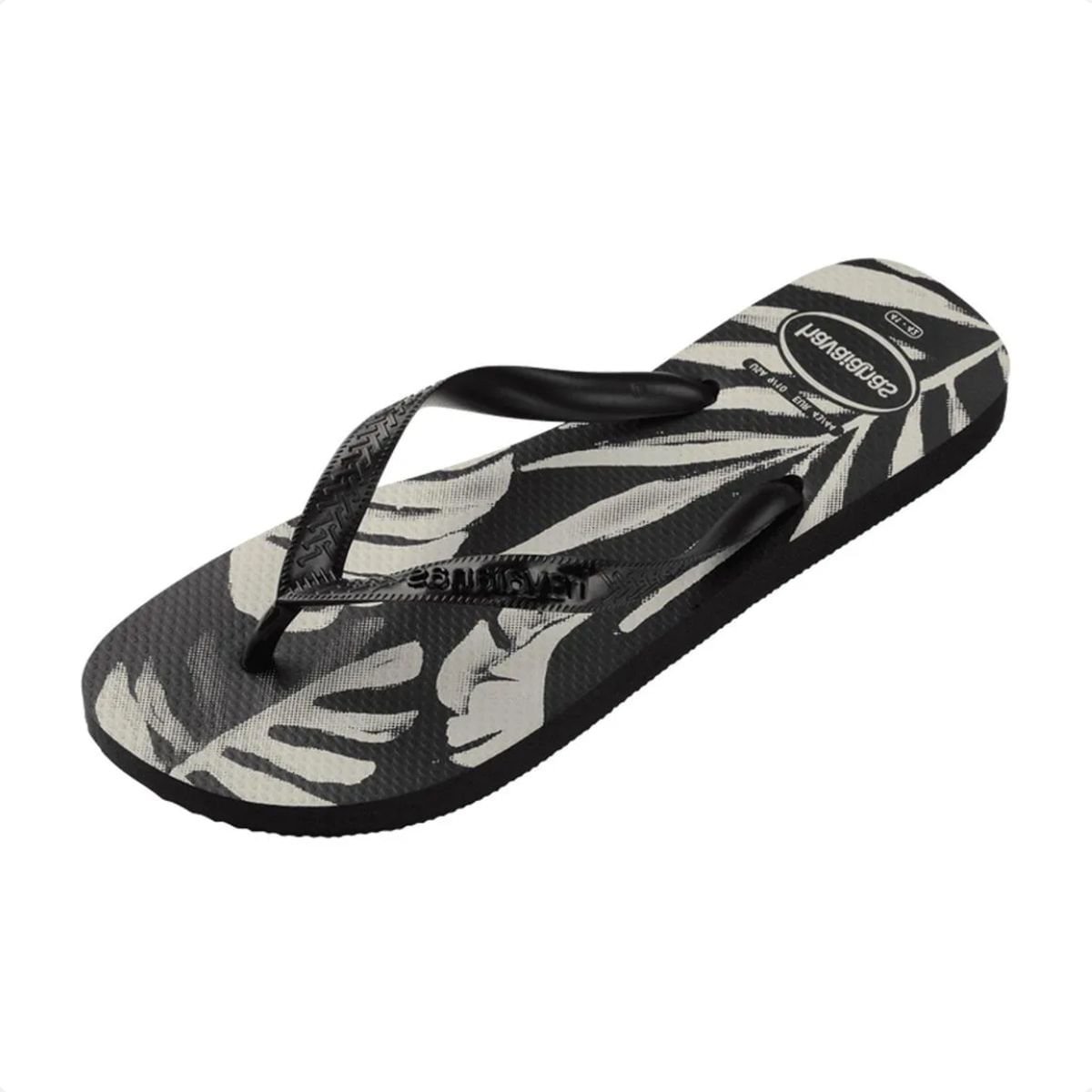 Chinelo Masculino Dedo Havaianas Aloha Preto Preto 4