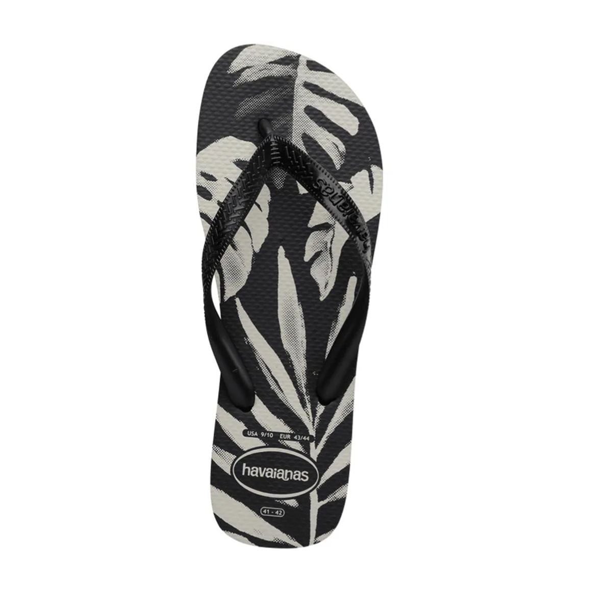 Chinelo Masculino Dedo Havaianas Aloha Preto Preto 5