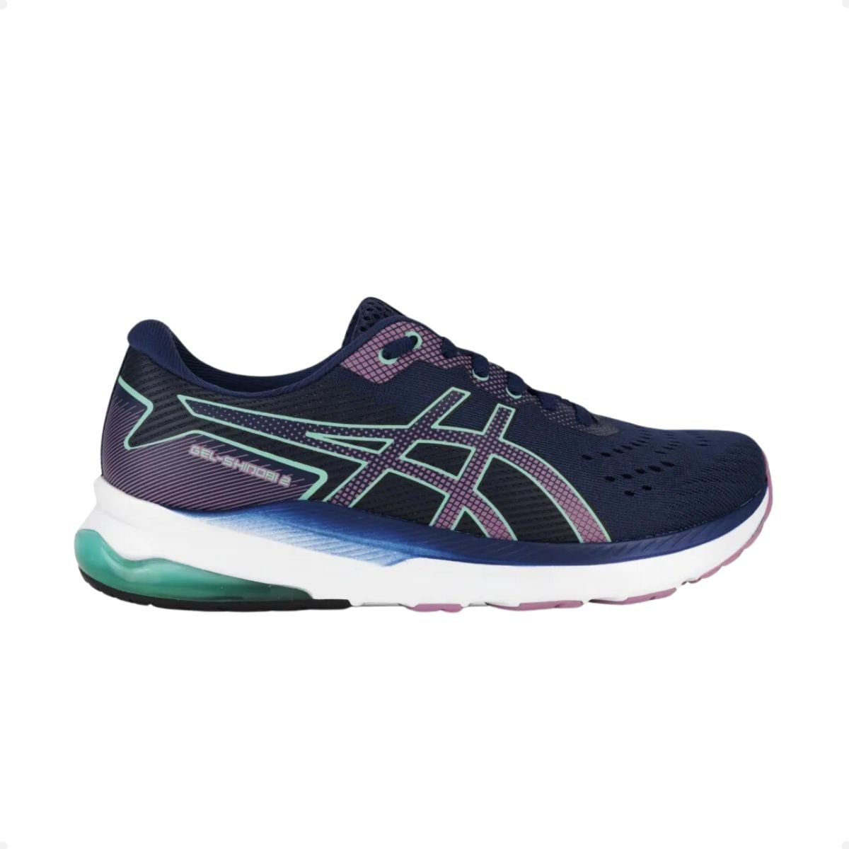 Tenis Running Fem Asics Gel-Shinobi 2 1012b624-403 Azul 1