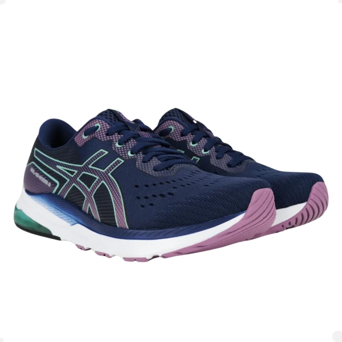 Tenis Running Fem Asics Gel-Shinobi 2 1012b624-403 Azul 2