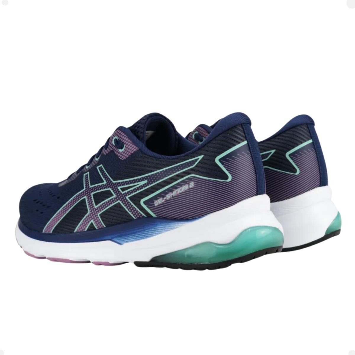 Tenis Running Fem Asics Gel-Shinobi 2 1012b624-403 Azul 3