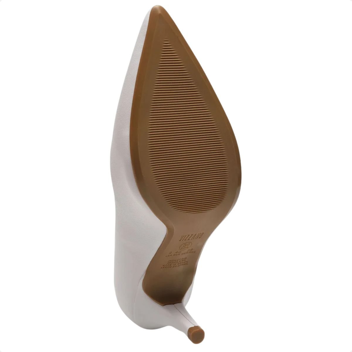 Sapato Fem Salto Medio Fino Vizzano  1185.702-7286.16072 Branco 3
