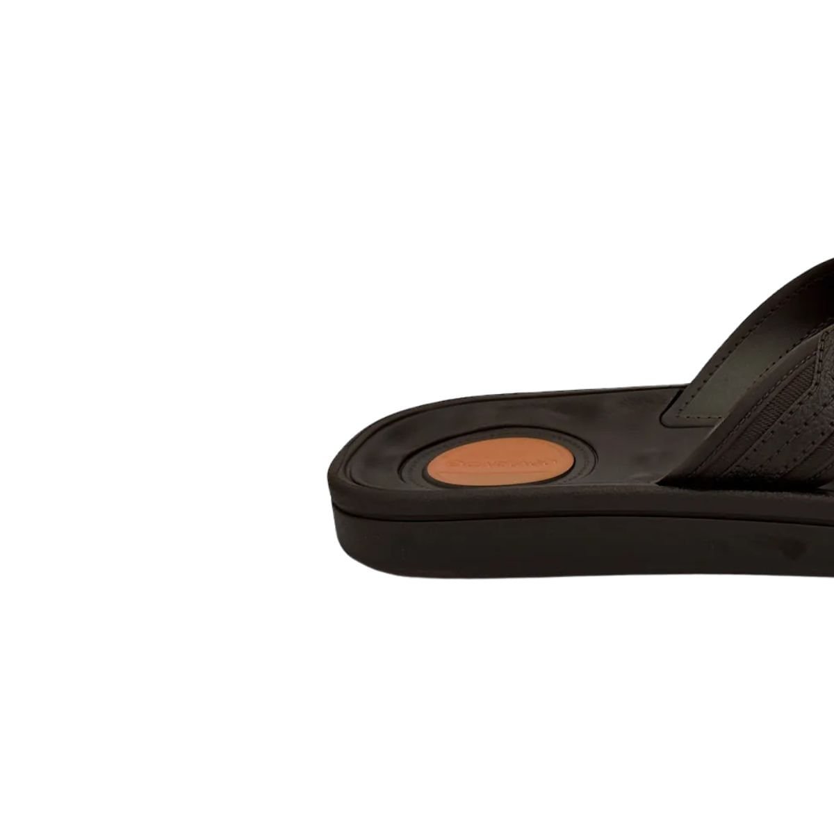 Chinelo Masculino Dedo Cartago Alabama Marrom Preto 7