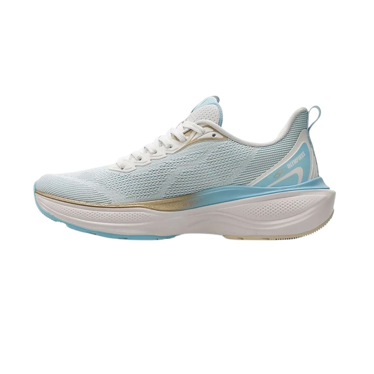 Tênis Running Feminino Olympikus Pride 4 Branco Azul 5