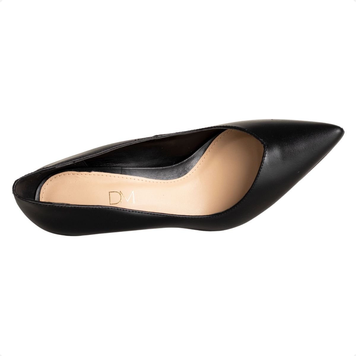 Scarpin Royale Dm Preto Preto 7