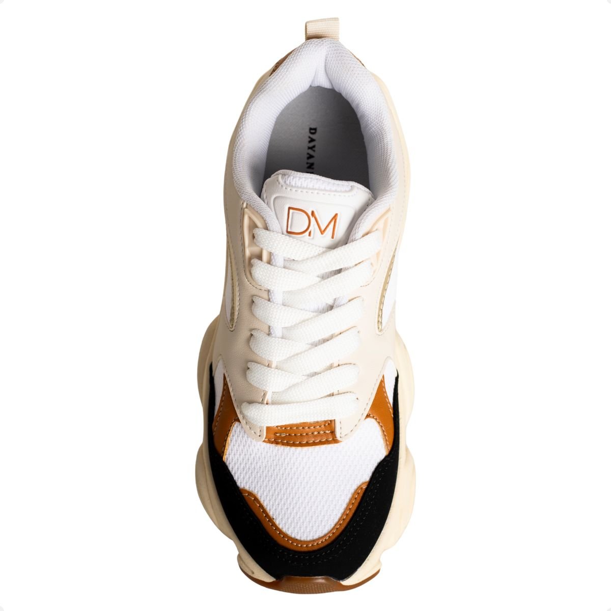 Tênis Dm Urban Chunky Duo Branco 6