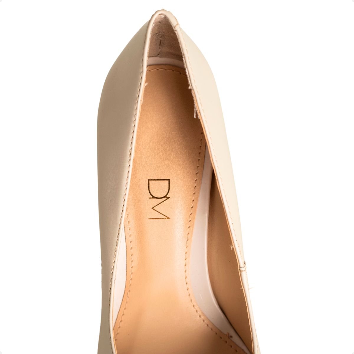 Scarpin Lumière Dm Off-White Branco 6