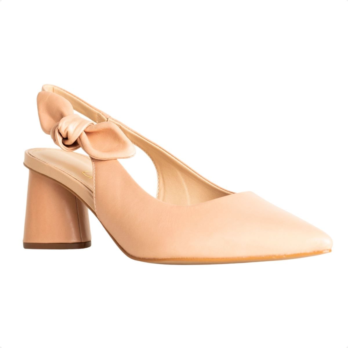 Slingback Elegance Dm Nude Bege 2