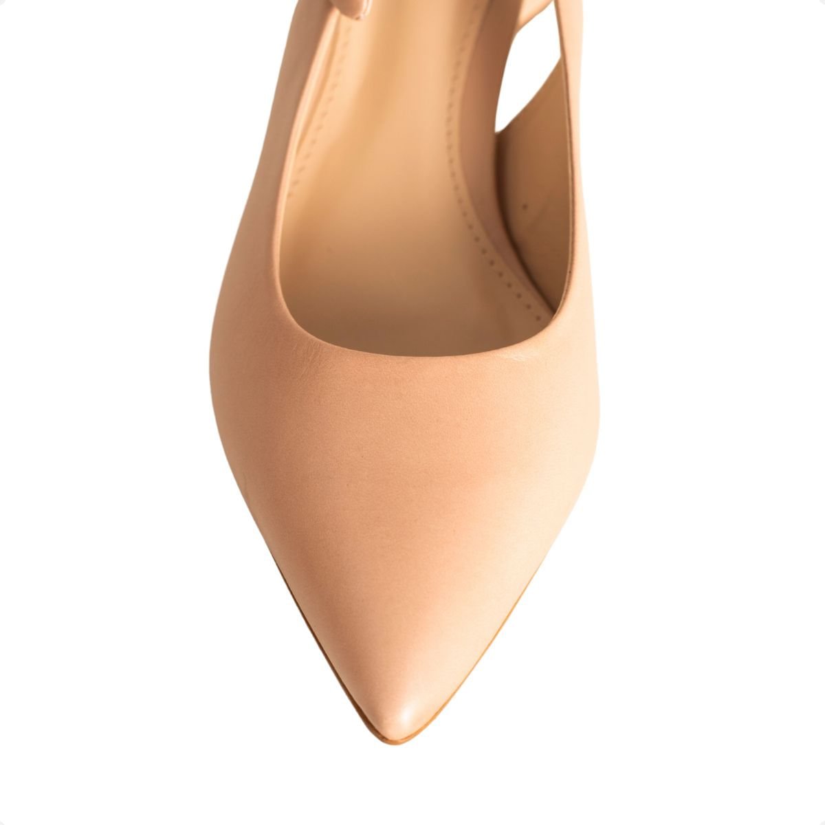 Slingback Elegance Dm Nude Bege 7