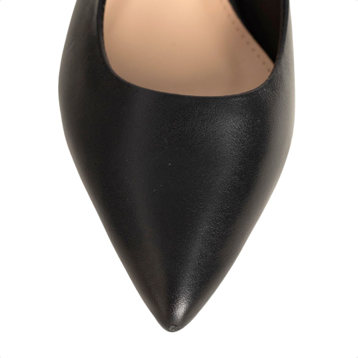 Slingback Elegance Dm Preto Preto 7