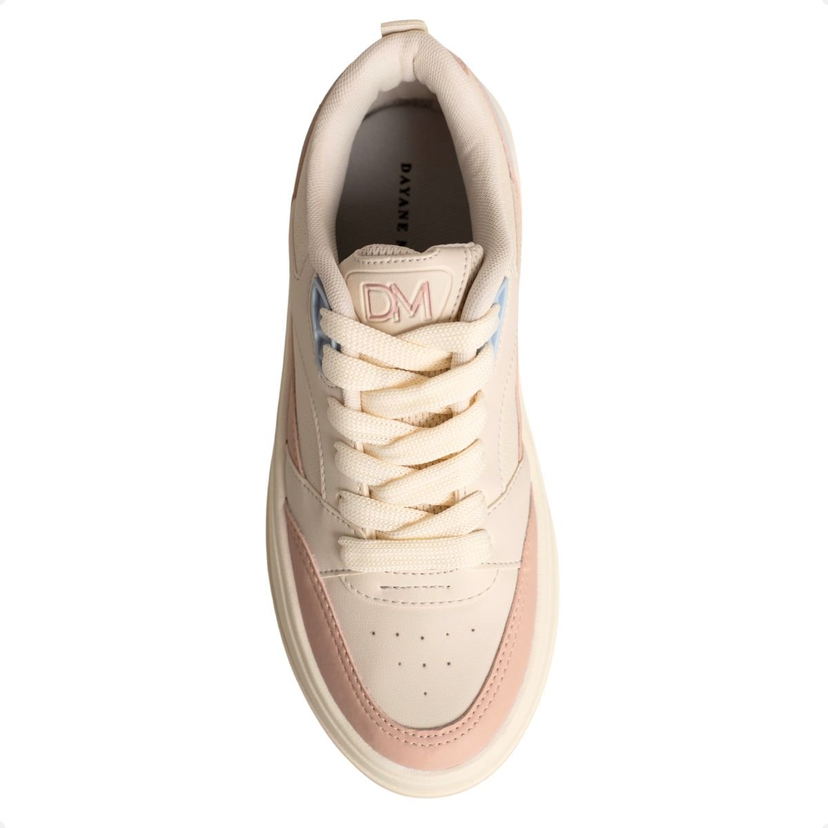 Tênis Dm Urban Candy Rose Branco 6