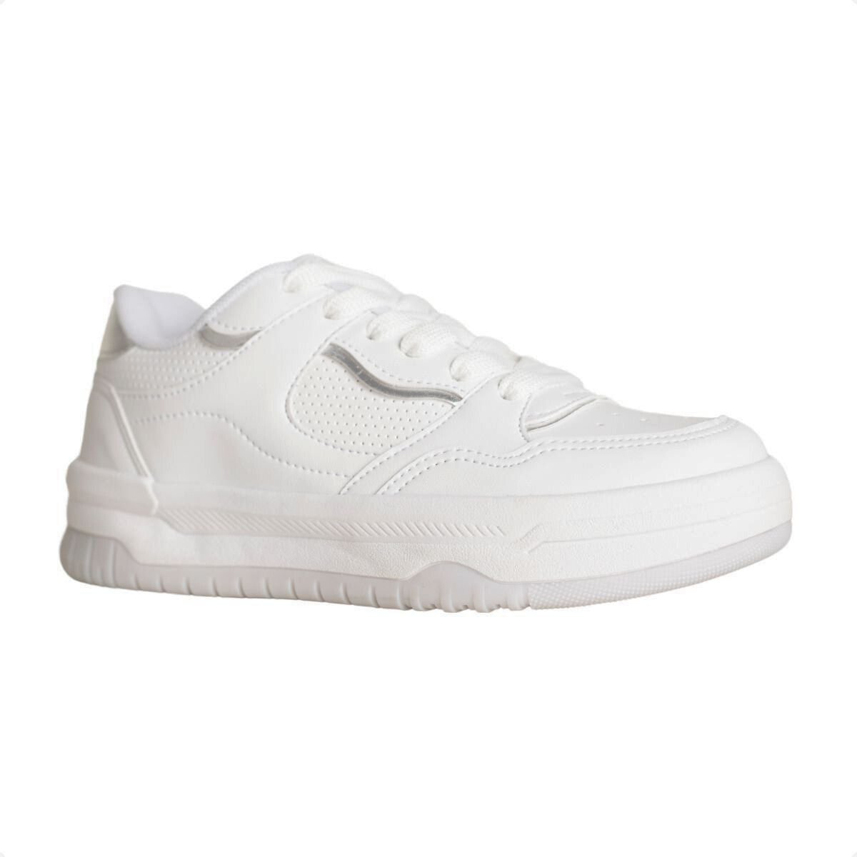 Tênis Dm Urban Branco Branco/Prata 3