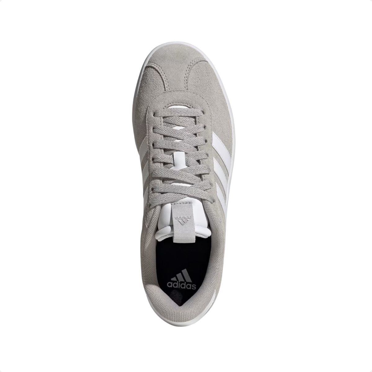 Tênis Casual Feminino Adidas Vl Court 3.0 Cinza Cinza 3
