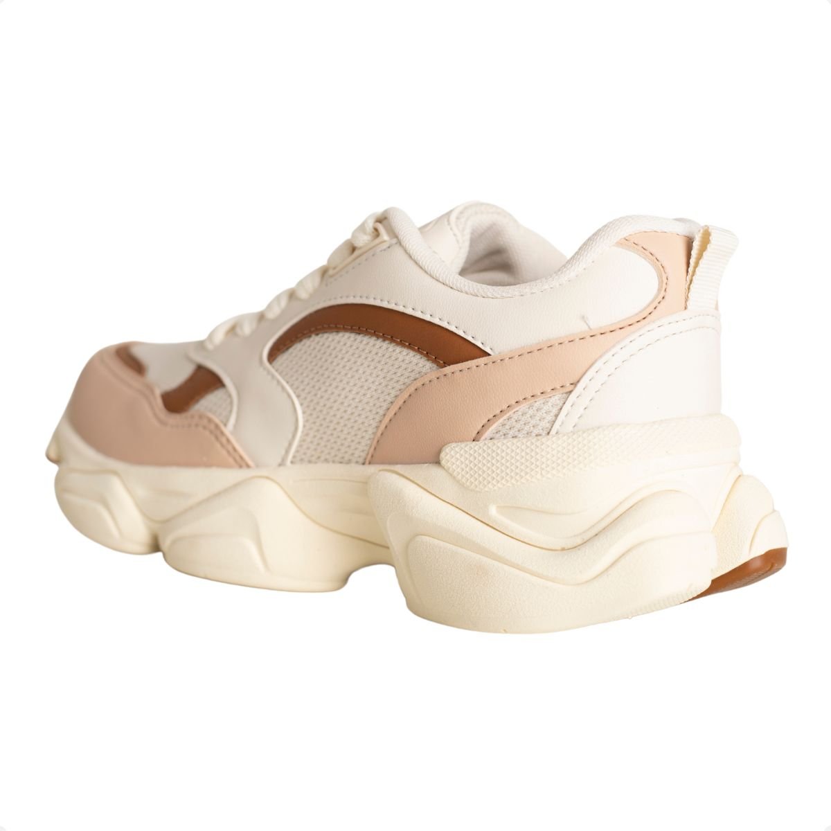 Tênis Dm Urban Chunky Rosé Branco 5