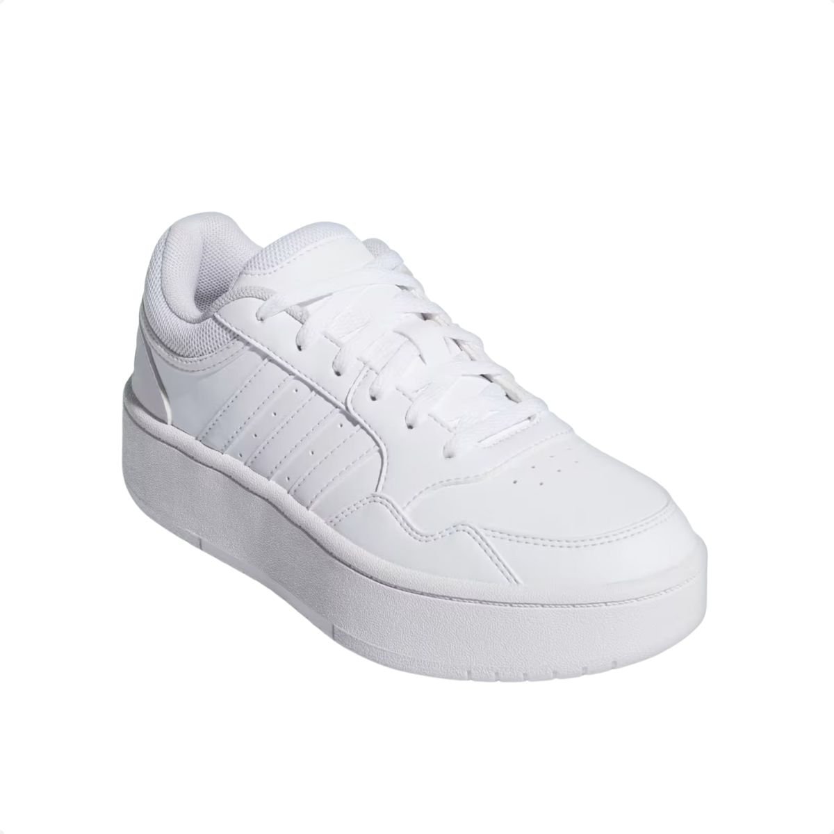 Tênis Casual Infantil Adidas Hoops 3.0 Bold Branco Branco 2