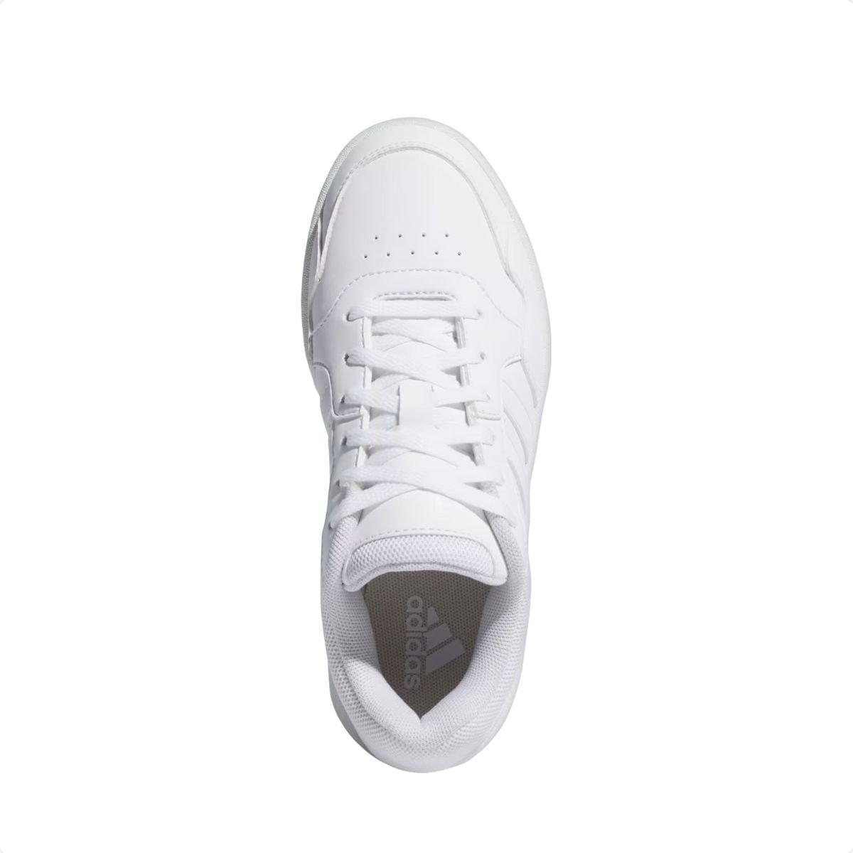 Tênis Casual Infantil Adidas Hoops 3.0 Bold Branco Branco 3