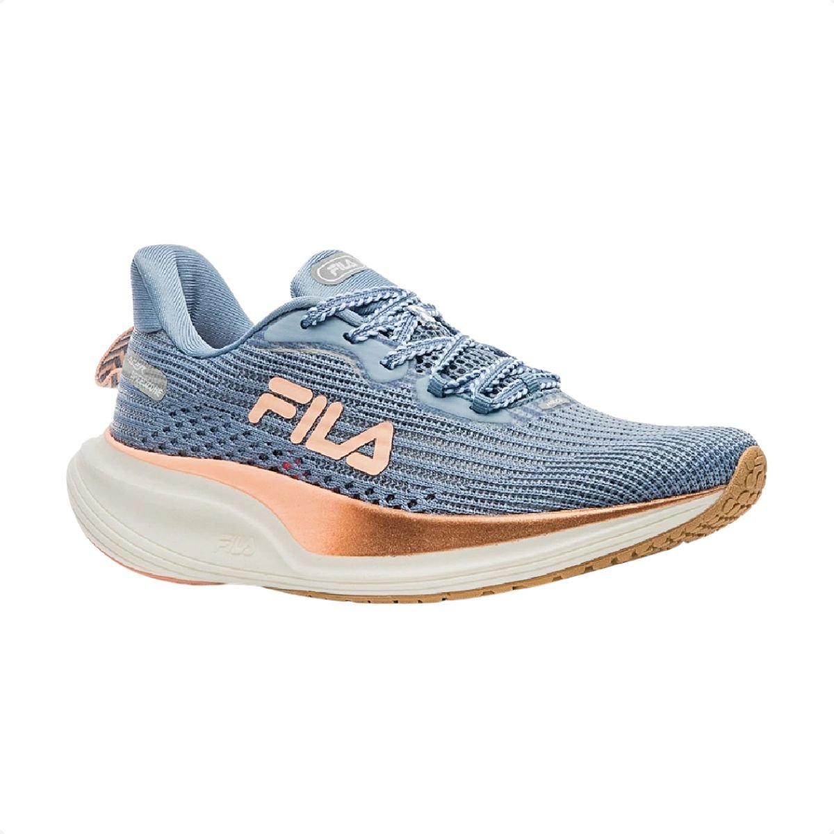 Tênis Running Feminino Fila Racer Speedzone Azul Azul 2
