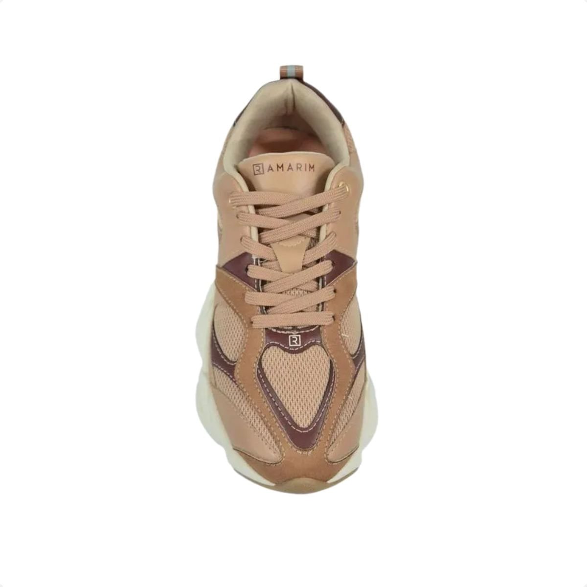 Tenis Moda Fem Ramarim  25-90101-3 Bege 2