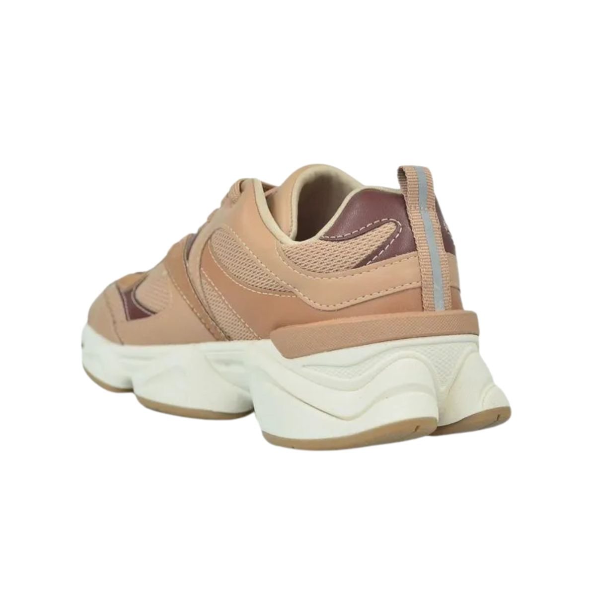 Tenis Moda Fem Ramarim  25-90101-3 Bege 4