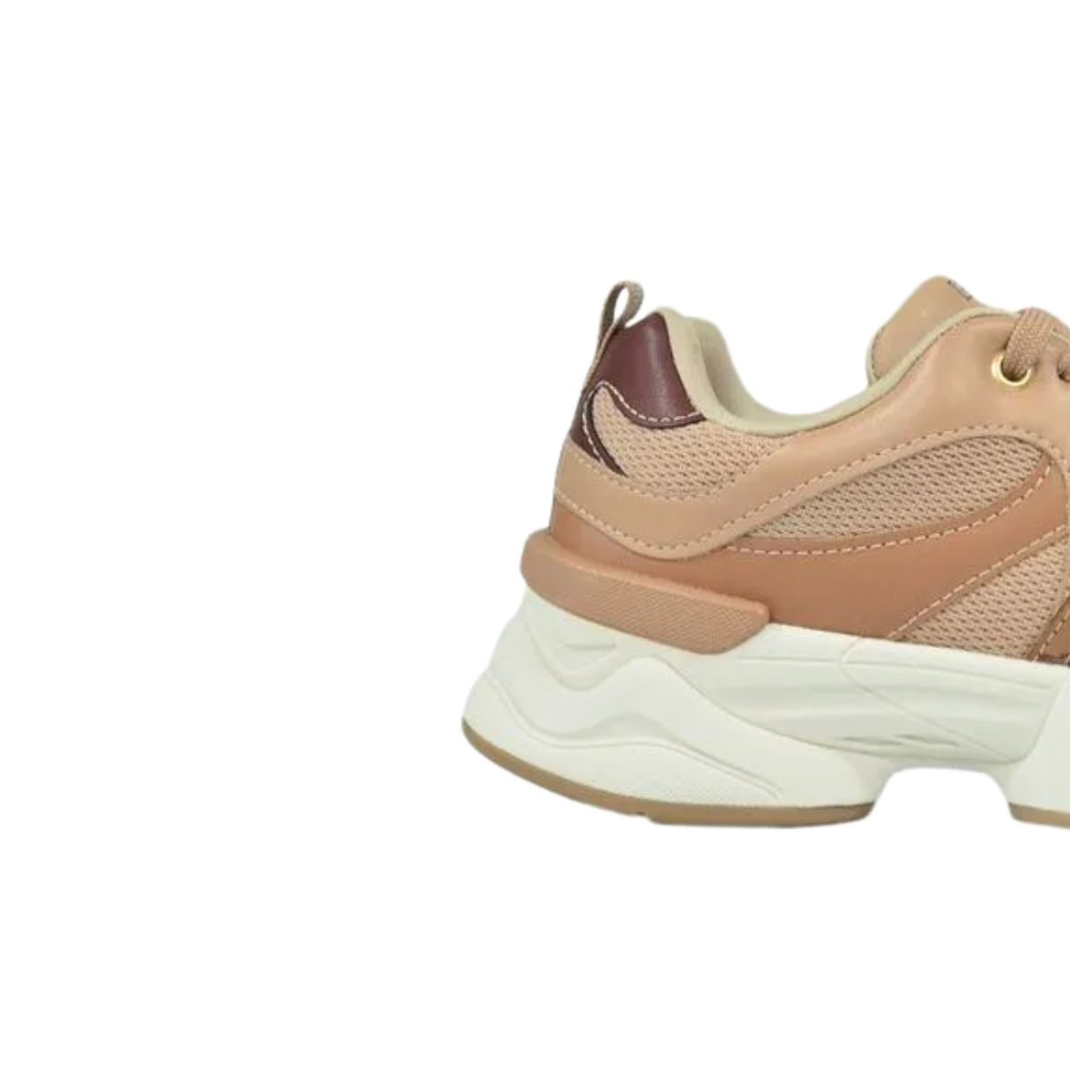 Tenis Moda Fem Ramarim  25-90101-3 Bege 7