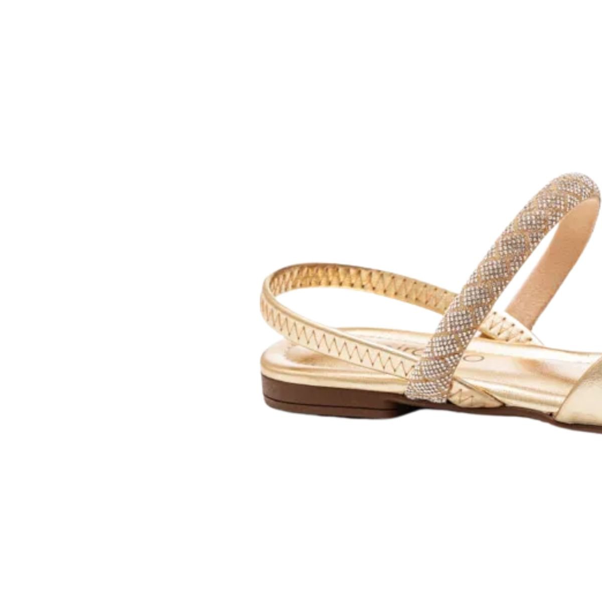 Sapato Slingback Feminino Beira Rio Dourado Dourado 7