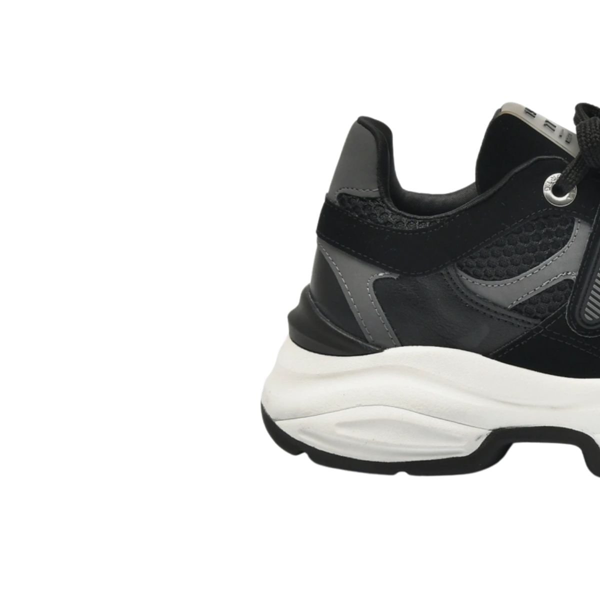 Tênis Moda Feminino Chunky Via Marte Preto Preto 7