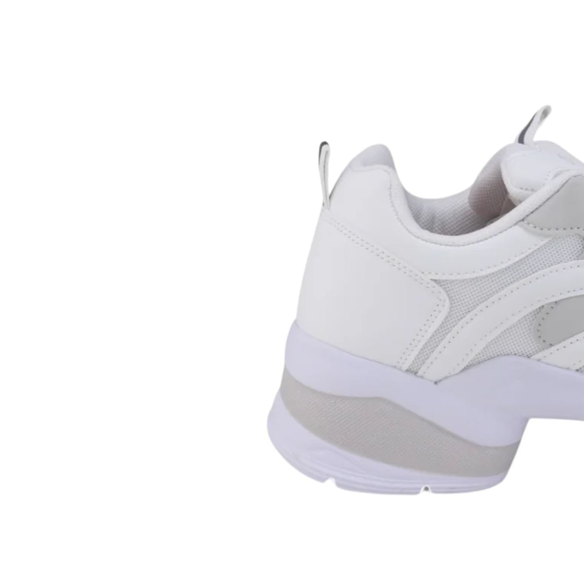 Tênis Moda Feminino Casual Ramarim Branco Branco 5