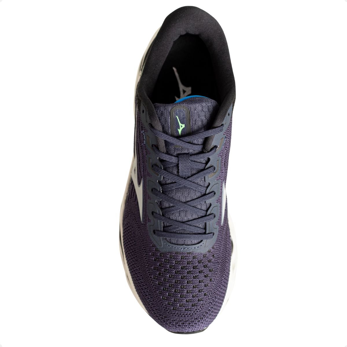 Tênis Running Masculino Mizuno Wave Legend 4 Azul Roxo 6