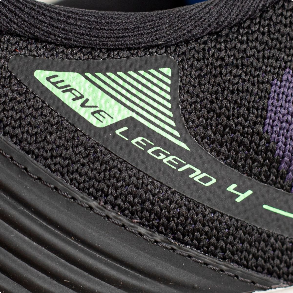 Tênis Running Masculino Mizuno Wave Legend 4 Azul Roxo 3