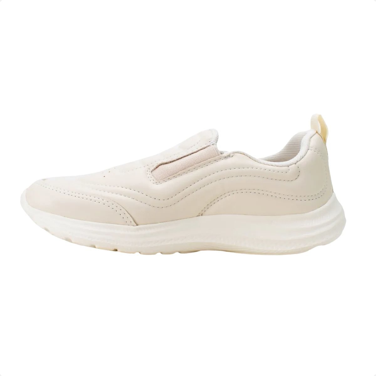 Tênis Moda Feminino Kolosh Esportivo Creme Creme 3