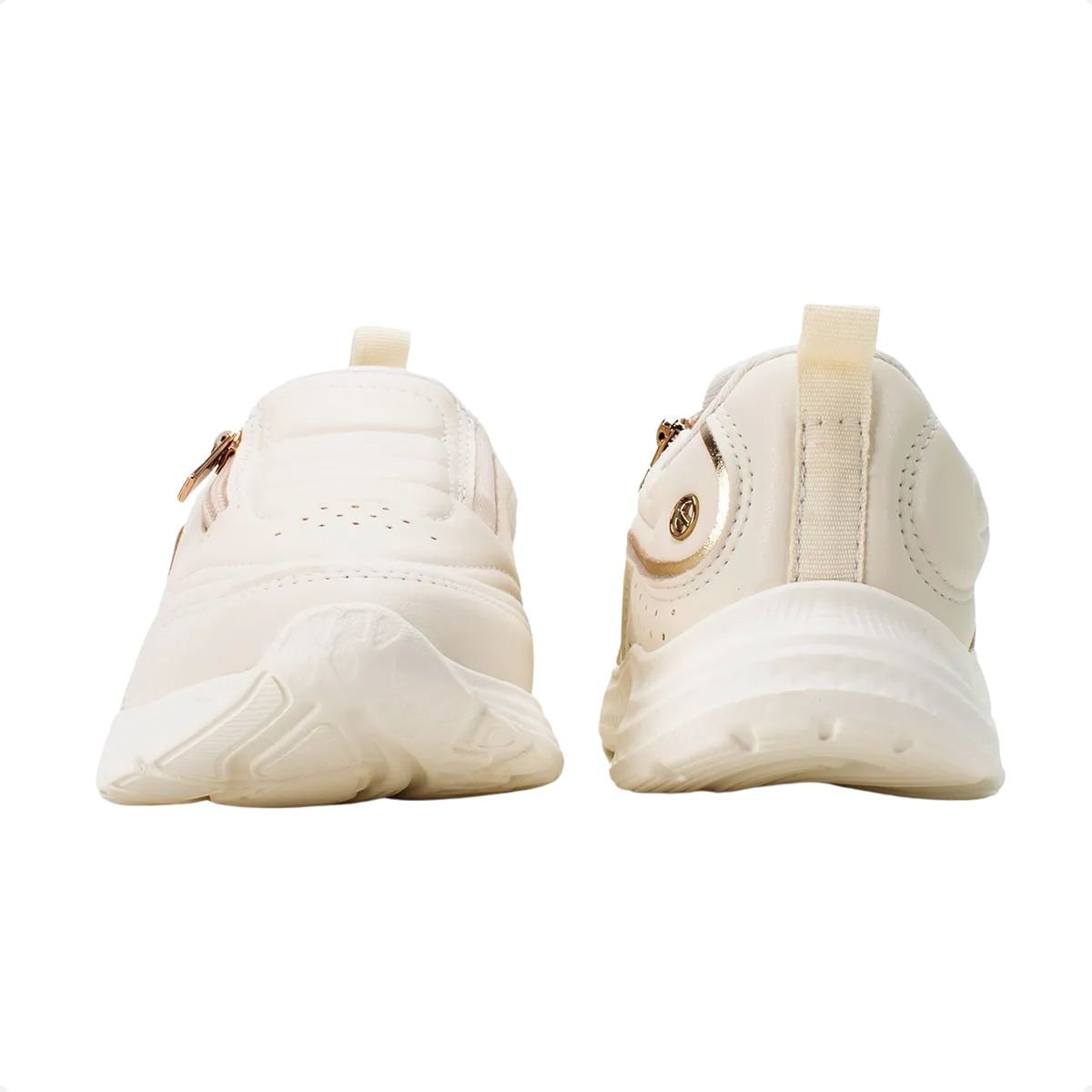 Tênis Moda Feminino Kolosh Esportivo Creme Creme 5