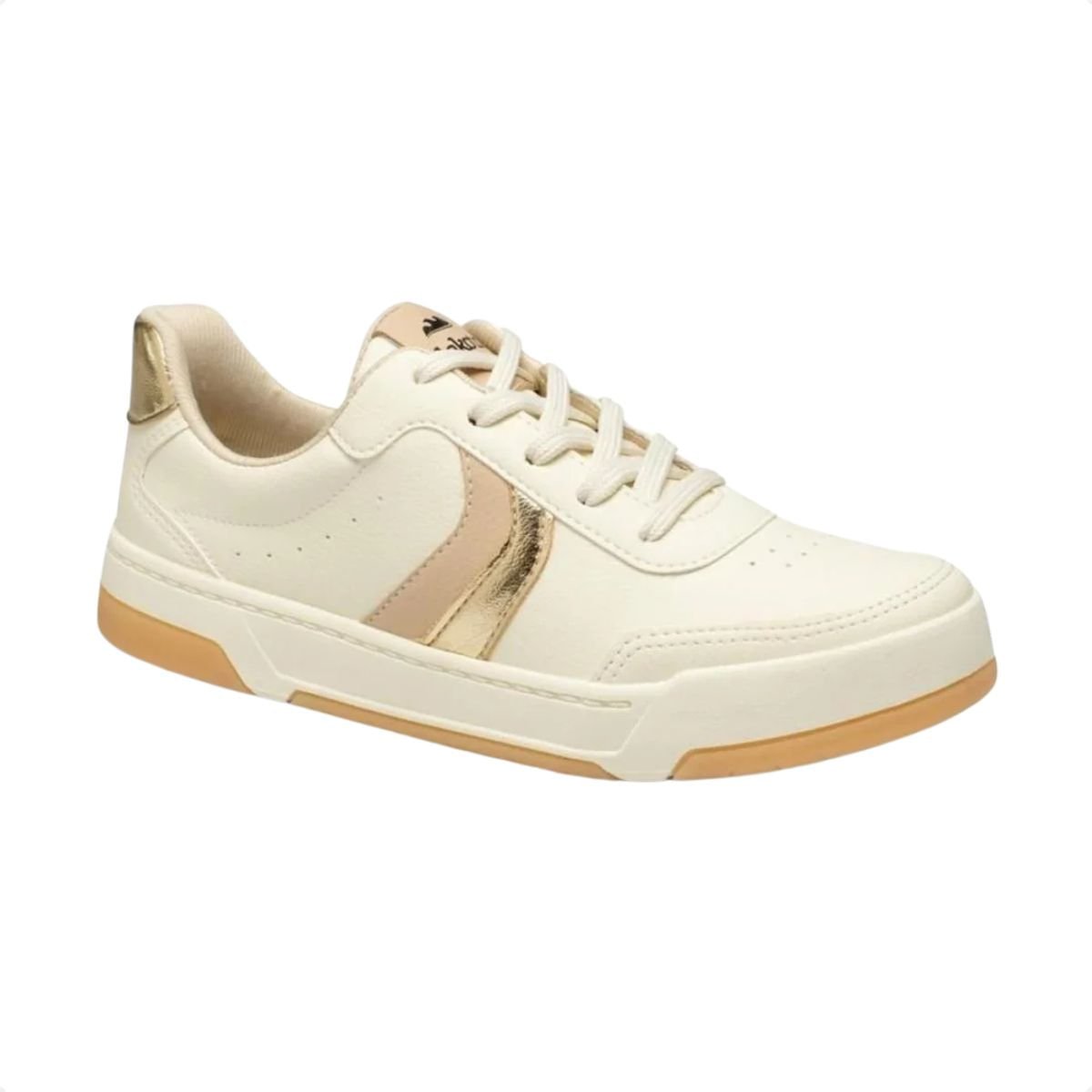 Tênis Moda Casual Feminino Dakota Creme Bege 2