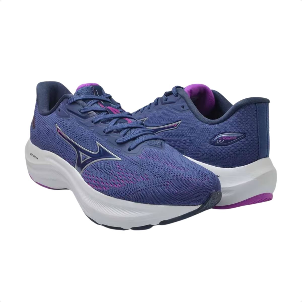 Tênis Running Feminino Mizuno Enigma 2 Azul Roxo 3