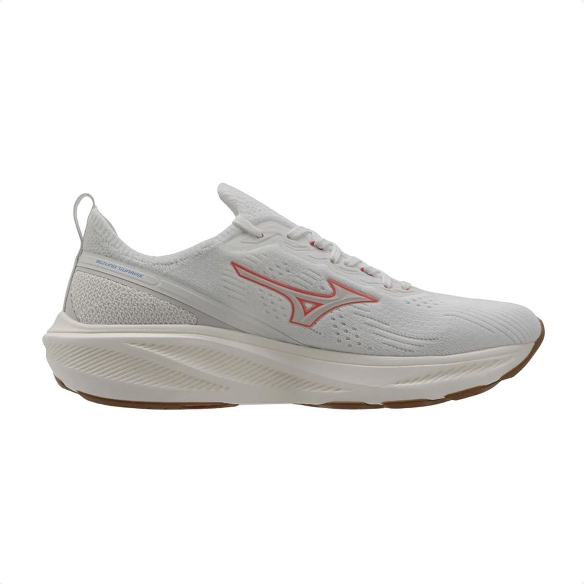 Tênis Running Feminino Mizuno Sunrise Branco Branco 1