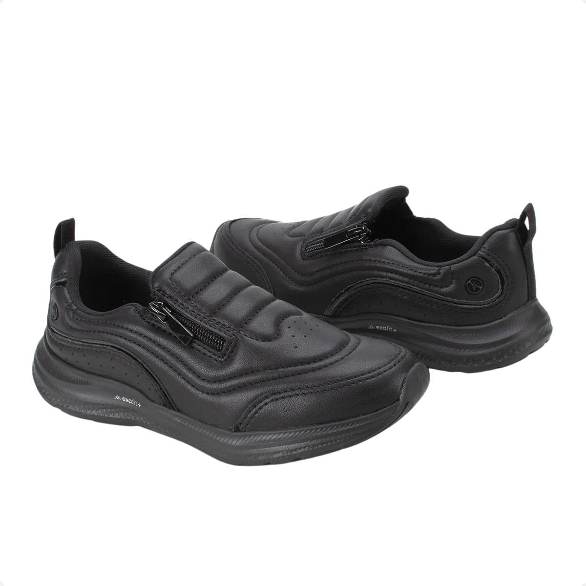 Tênis Moda Esportivo Feminino Kolosh Preto Preto 2