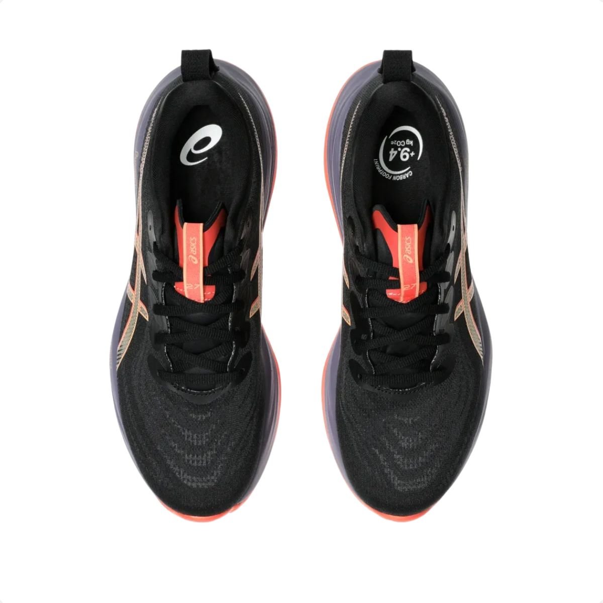 Tênis Running Masculino Asics Gel-Cumulus 27 Preto E Coral Preto 3