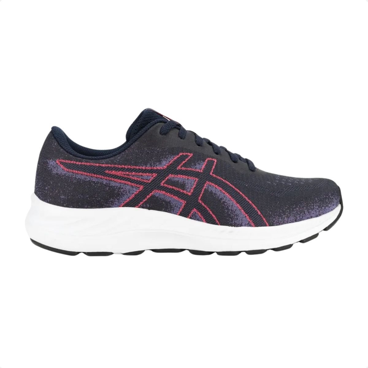 Tênis Running Feminino Asics Ugoki Azul Preto 1