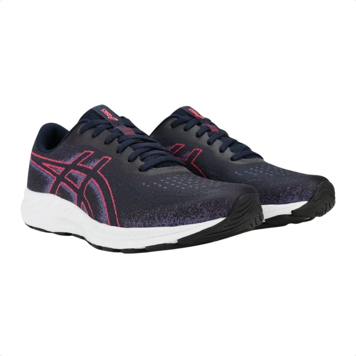 Tênis Running Feminino Asics Ugoki Azul Preto 2