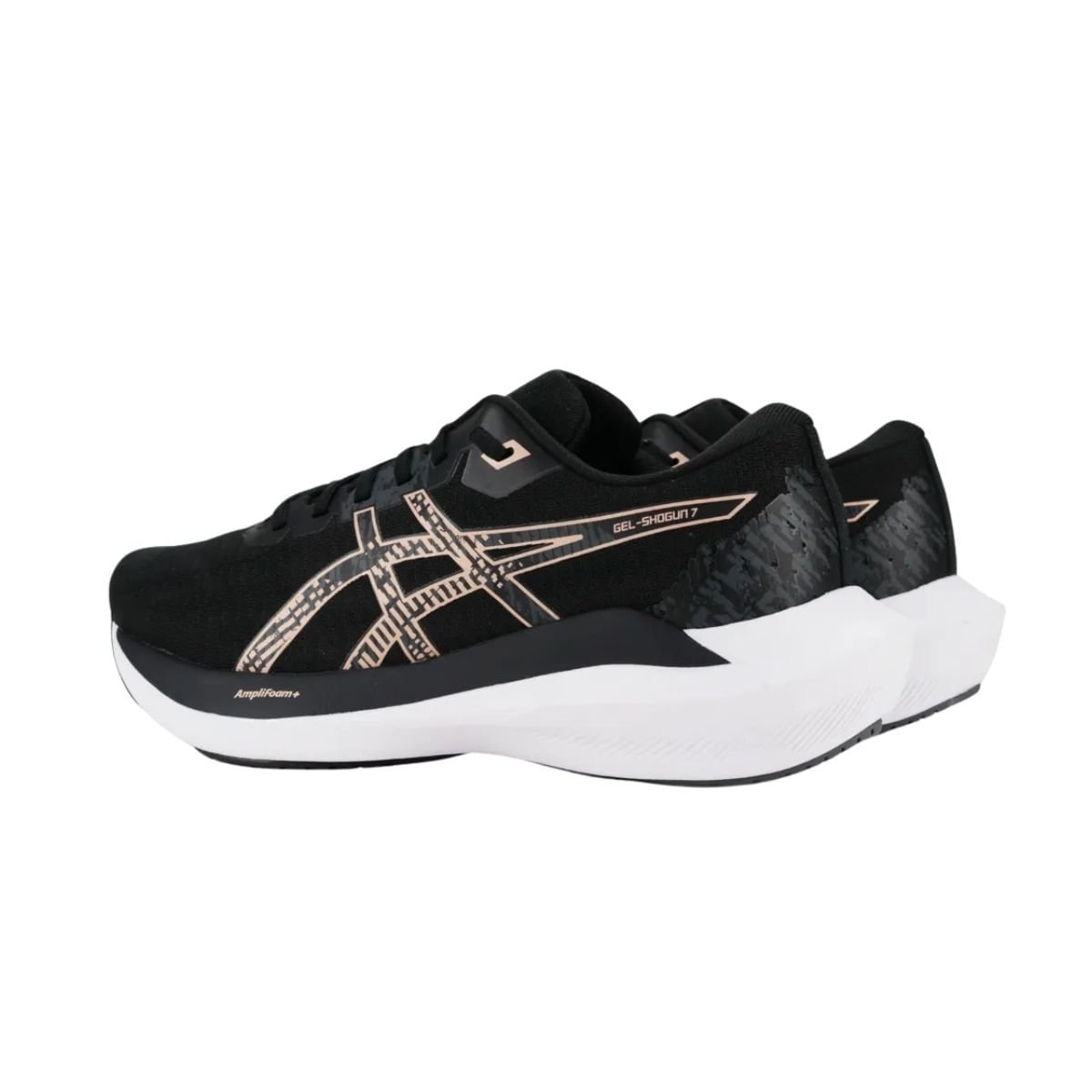 Tênis Running Feminino Asics Gel-Shogun 7 Preto Preto 5