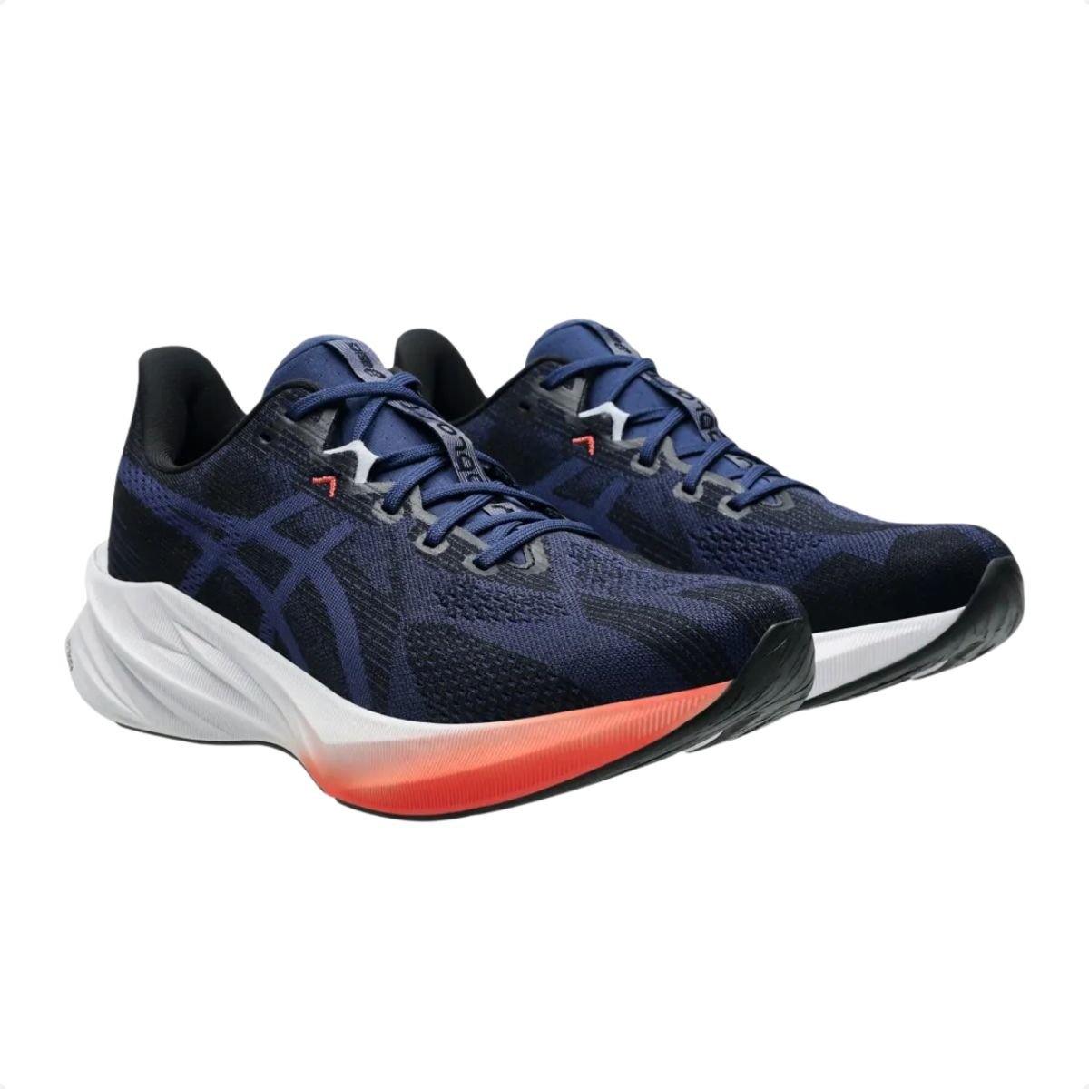 Tênis Running Masculino Asics Dynablast 5 Preto E Azul Preto/Roxo 2