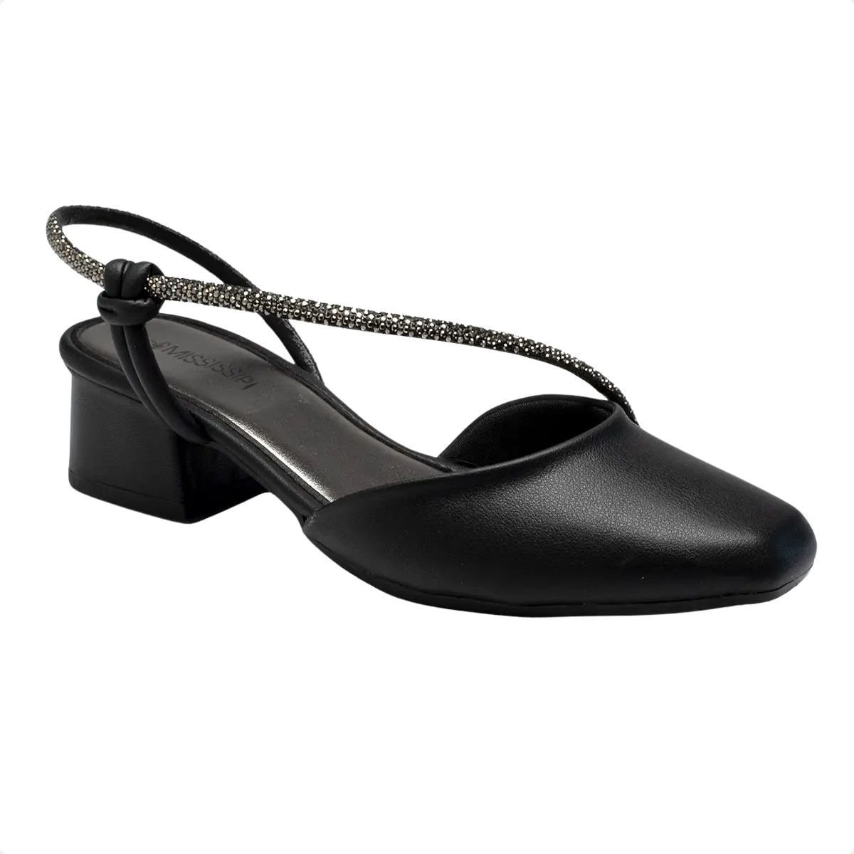 Sapato Fem Chanel Mississipi Mc971-0009 Preto