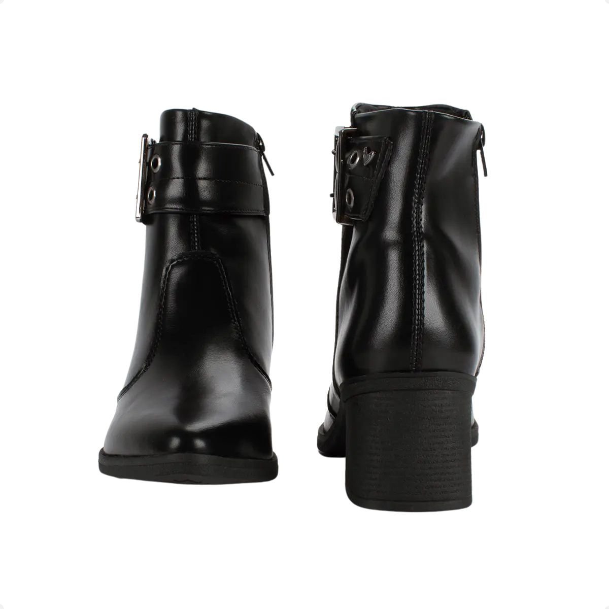 Bota Feminina Cano Curto Mississipi Preta Preto 6