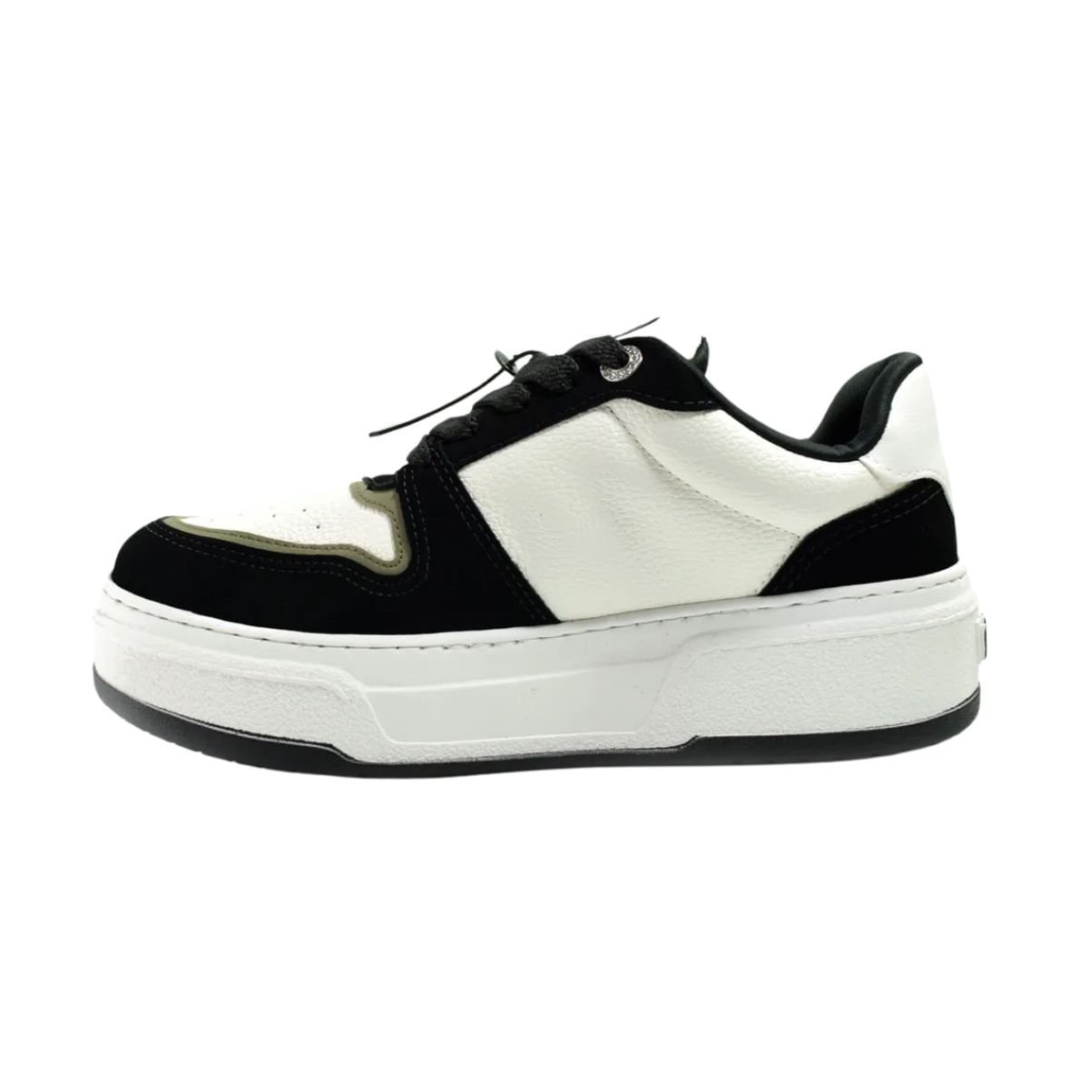 Tênis Moda Feminino Via Marte Preto E Branco Preto 6