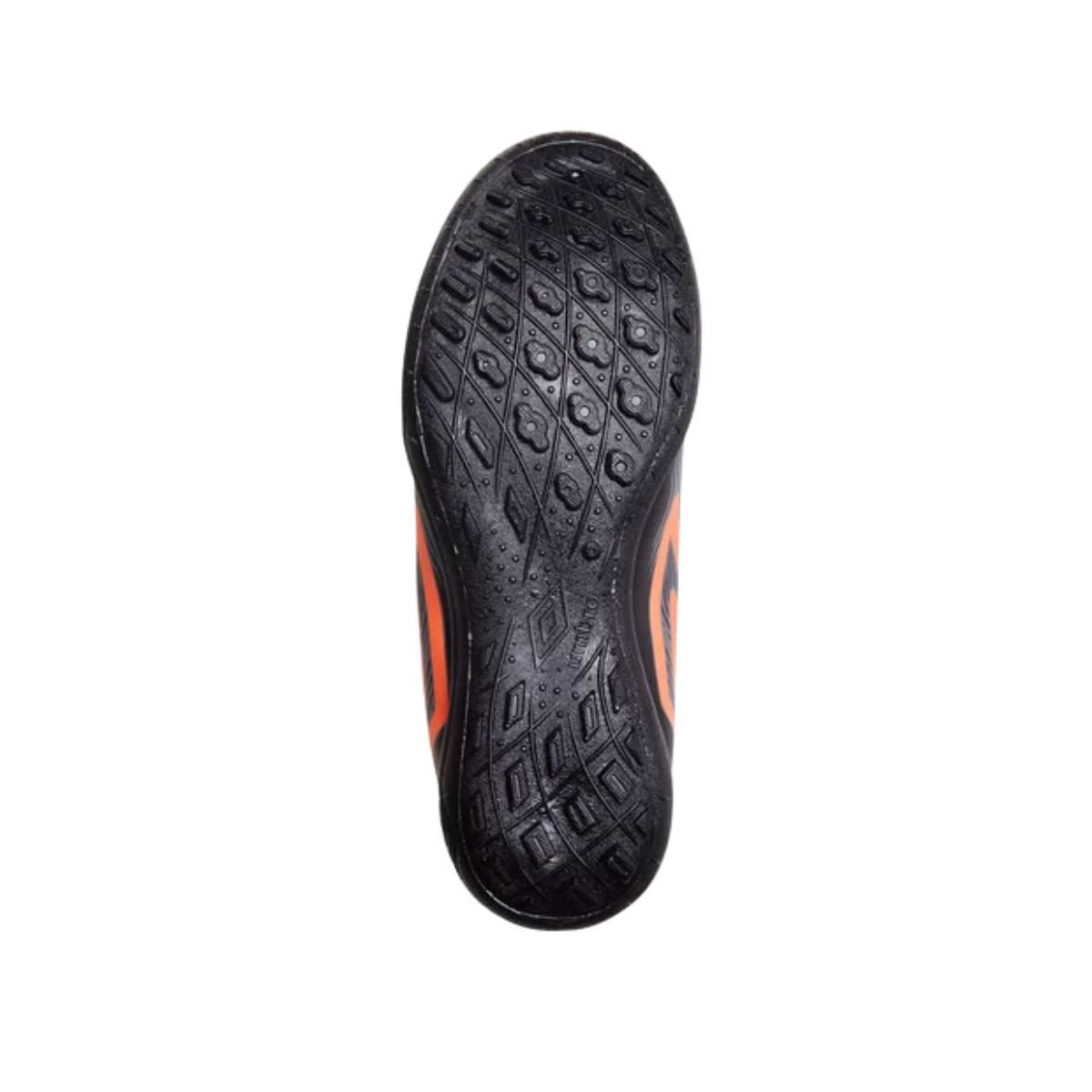 Chuteira Society Infantil Umbro Orbit Jr Preto E Coral Preto/Coral 4